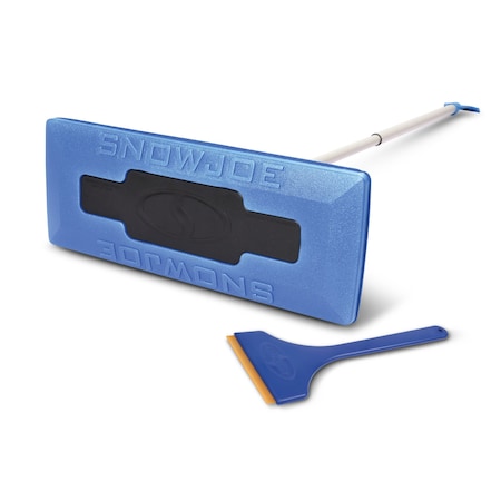 Snow Joe Snow Broom  Brass Ice Scraper Bundle BDL-A0112